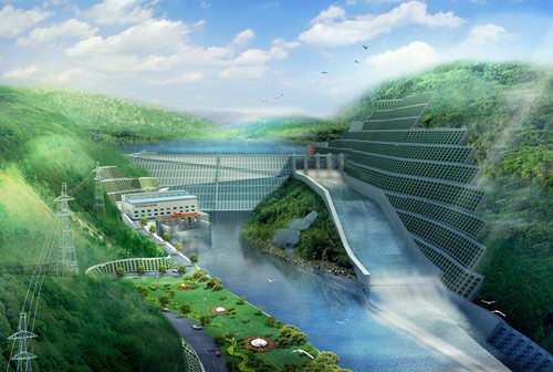 班戈老挝南塔河1号水电站项目